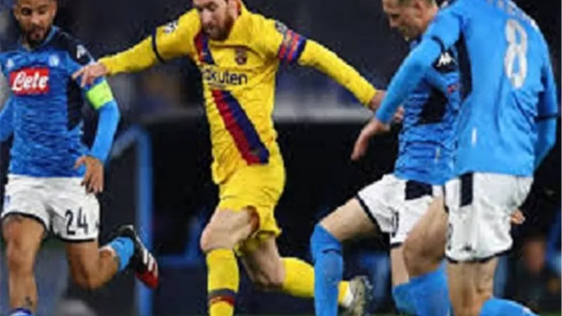 برشلونة يلتقى الليلة نابولى فى اياب دور الـ 16 بدورى ابطال اوروبا