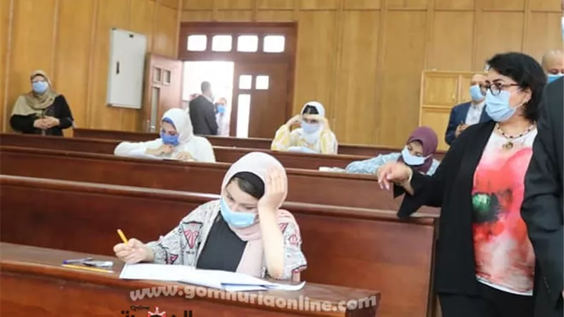 فى اليوم الأول .. ٣٠٠ طالب وطالبة يؤدون إختبار القدرات بكلية الإعلام جامعة المنوفية.. صـــــــــور