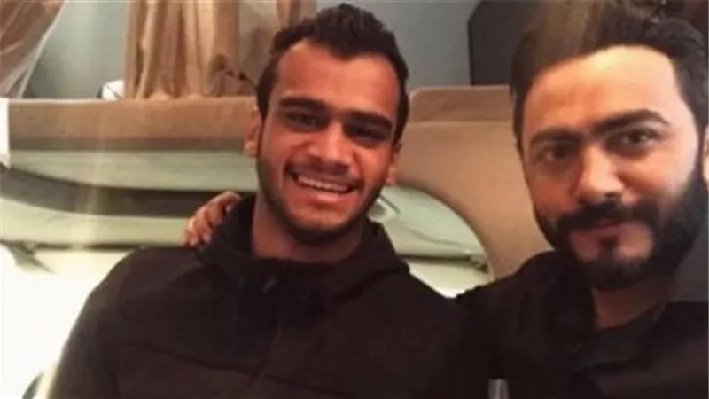 تامر حسنى يطلب من جمهوره الدعاء لـ مصطفى حفناوى