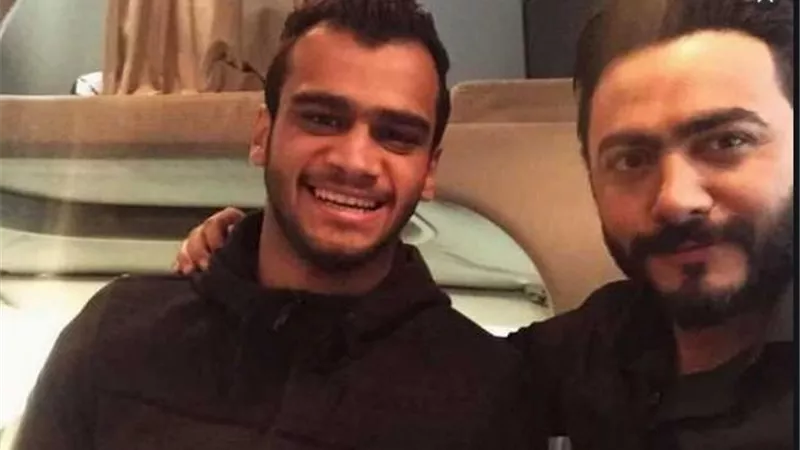 فيديو من 3 سنوات يكشف علاقة تامر حسني باليوتيوبر مصطفى حفناوي