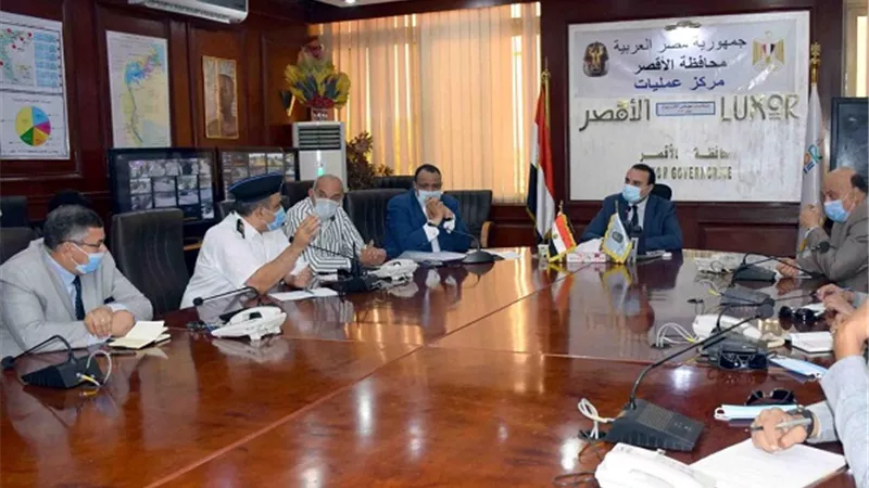 نائب محافظ الأقصر يتابع الإستعدادات النهائية لإنتخابات الشيوخ