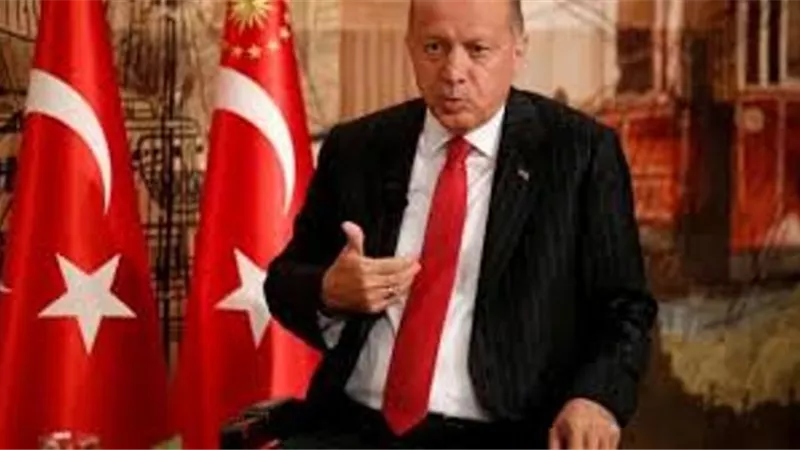 فيديو لأردوغان في موقف محرج على الهواء مباشرة