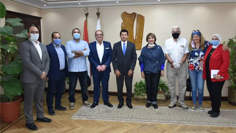 وزير الشباب يحضر الاجتماع التنسيقي لمهرجان وحشتونا لذوي القدرات الخاصة