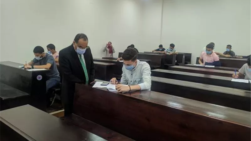 جامعة بني سويف التكنولوجية تواصل اختبارات القدرات