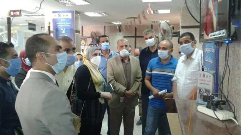 نانب محافظ سوهاج يتفقد المراكز التكنولوجية ..صور