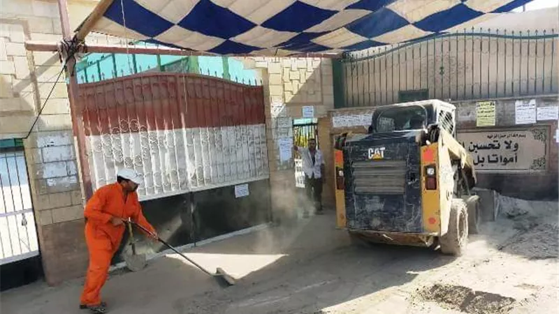 الشرقية تنتهى من تجهيز ونظافة ورش وتعقيم جميع اللجان الانتخابية.. بالصور