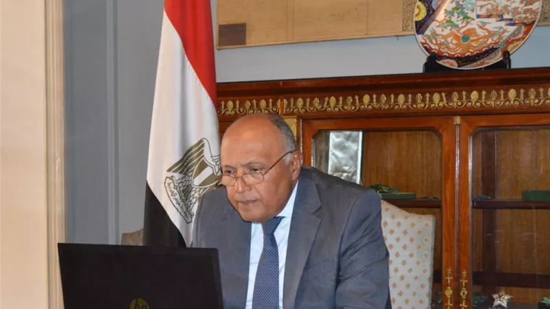 شكري يؤكد على التضامن مع الشعب اللبناني الشقيق وبذل مصر كل جهودها لدعمه خلال تلك الظروف العصيبة