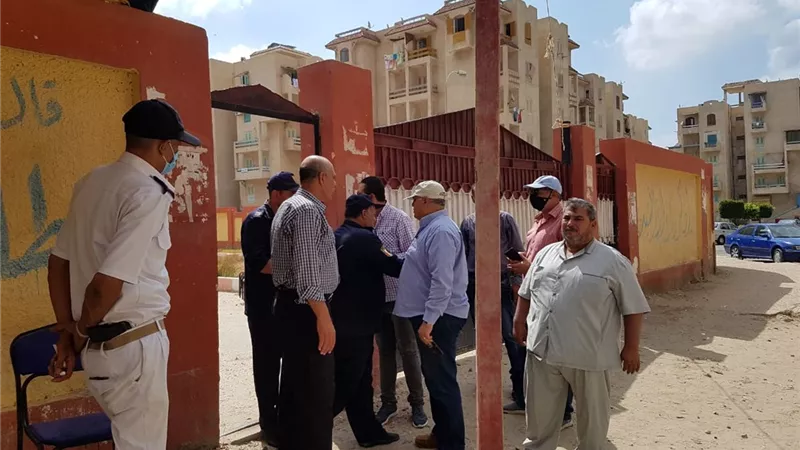 رئيسا جهازي مدينتي دمياط الجديدة والشروق يتفقدان مقار لجان انتخابات مجلس الشيوخ