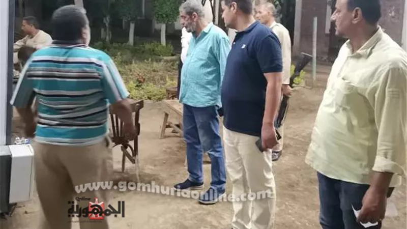 رئيس مدينة أشمون بجولة مسائية للاطمئنان علي جاهزية اللجان الانتخابية