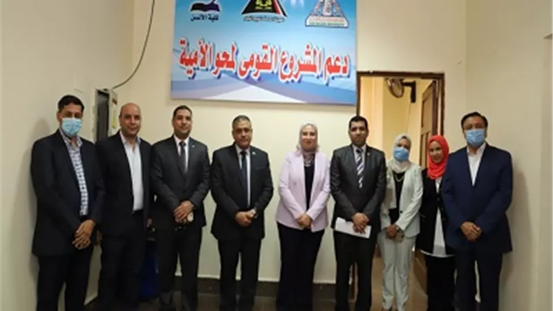 افتتاح مقر مشروع محو الأمية بألسن عين شمس