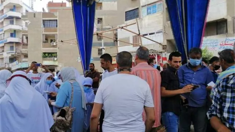 بنها لشابها تدعم المشاركة الايجابية في انتخابات الشيوخ.صور