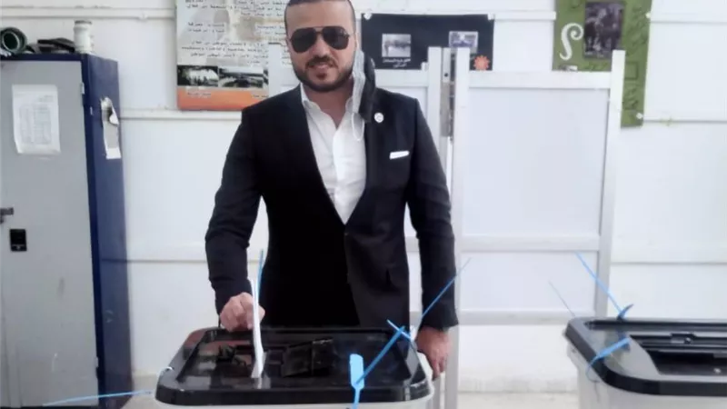 محمد الجارحي يدلي بصوته في انتخابات الشيوخ ويدعو المواطنين للنزول والمشاركة