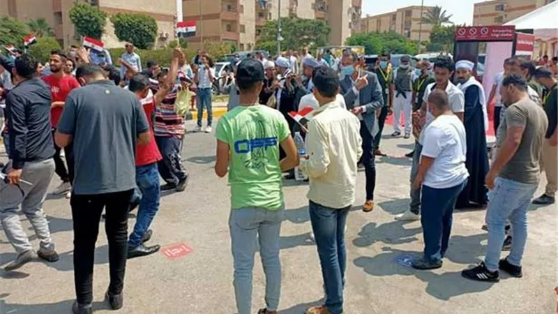 لجان التجمع تشهد كرنفالا وطنيا من الناخبين ... صور