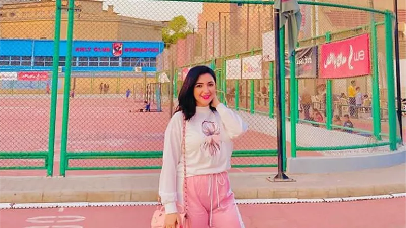 إطلالة رياضية للفنانة آية عبدالله عبر انستجرام
