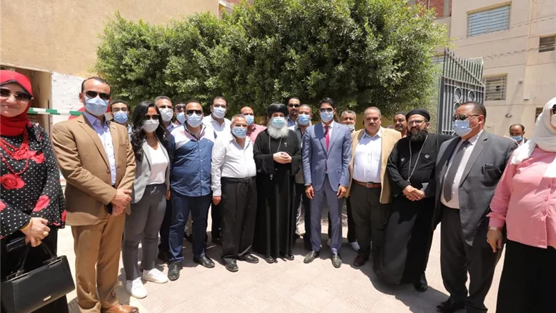 الناخبون استقبلوا مرشحى الشيوخ ببنى سويف بالزغاريد