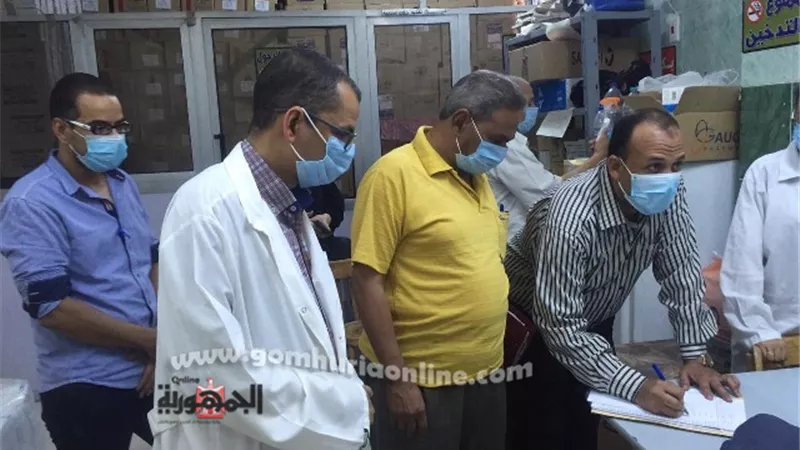 لجنه متابعه كورونا المستجد تتفقد مستشفى حميات قنا