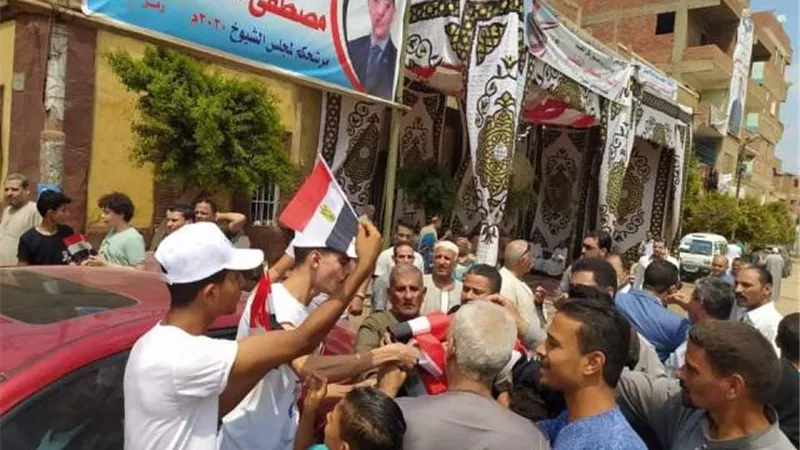 مستقبل وطن القليوبية يطلق حملة هنوزع علمك يا مصر