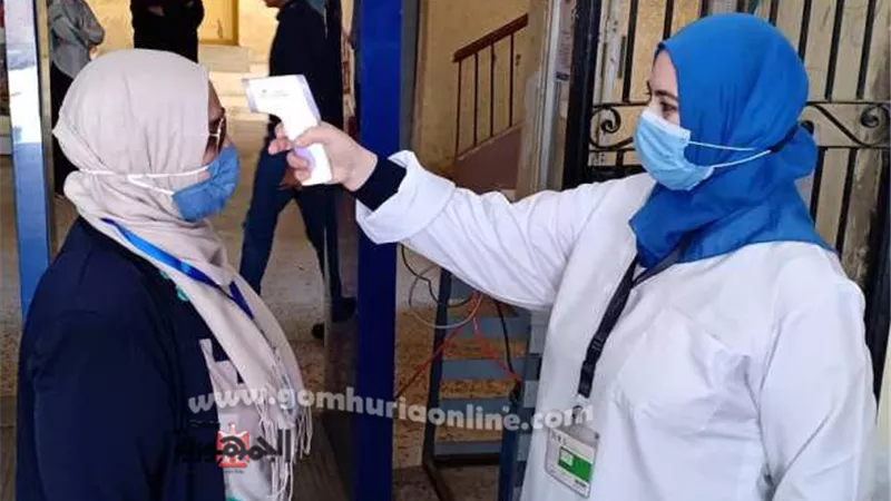 لجنة التأمين الصحى بالسويس تتفقد انتخابات الشيوخ