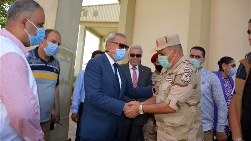 محافظ ومدير أمن القليوبية ومساعد وزير الدفاع يتفقدون لجان الشيوخ 2020 .صور
