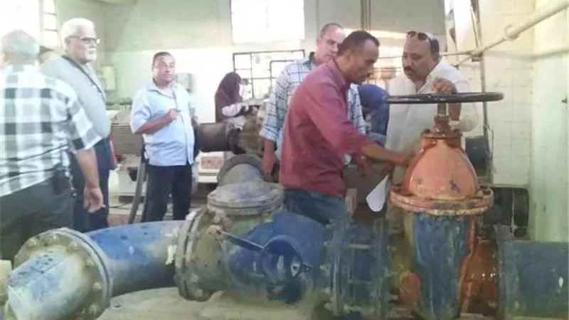 رئيس مياه القناة يتفقد تجديدات محطة فايد الكبرى..صور