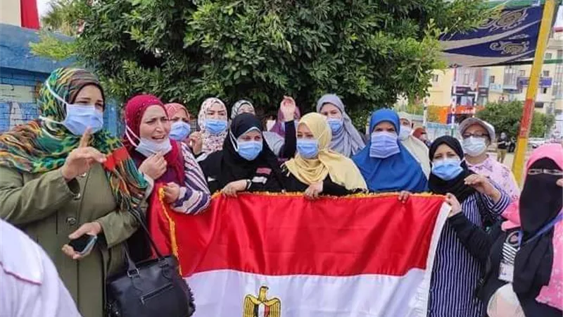 تزايد إقبال المواطنين على اللجان للمشاركة في انتخابات مجلس الشيوخ بالشرقية