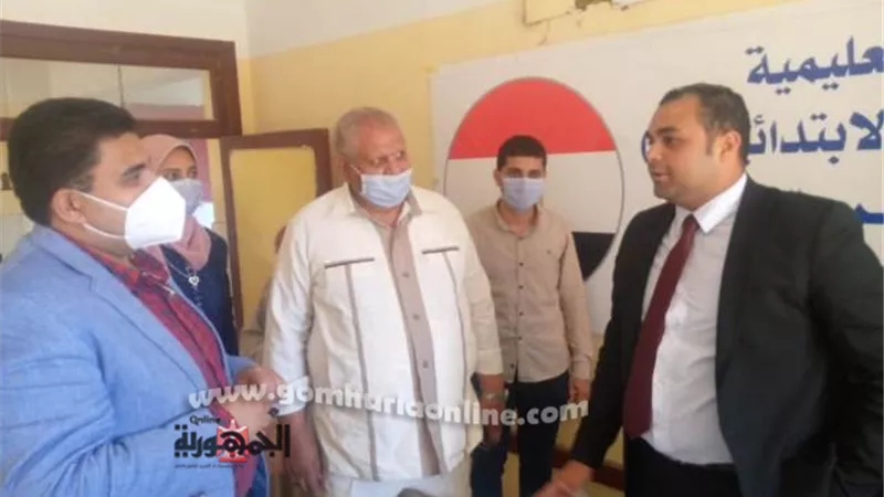 نائب محافظ بني سويف يتفقد عدداً من اللجان الانتخابيه فى الفشن وببا