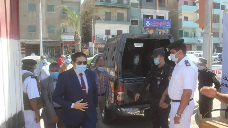 بلال حبش يتفقد عدداً من لجان الانتخابات ببنى سويف