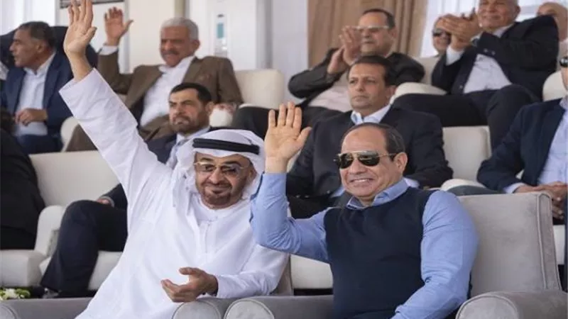 محمد بن زايد للسيسي: نشكر الدعم المصري المتواصل للسلام بالمنطقة