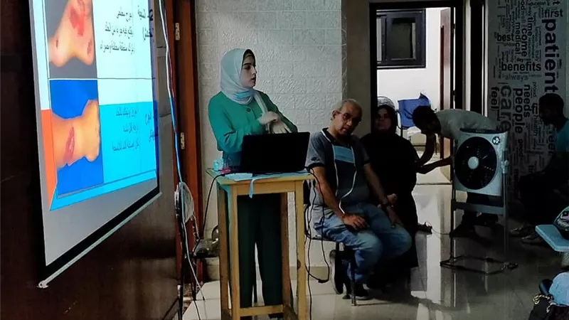 دورة تدريبية عن الإسعافات الأولية وإنعاش القلب بروتاري فاروس
