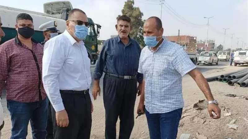 غراب يفاجئ مدينة بلبيس ويأمر بتكثيف أعمال النظافة ورفع الإشغالات لاعادة الوجه الجمالي لها