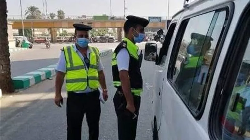 محافظ الشرقية : تغريم 59 سائقا لعدم الإلتزام بإرتداء الكمامة الواقية لمواجهة فيروس كورونا