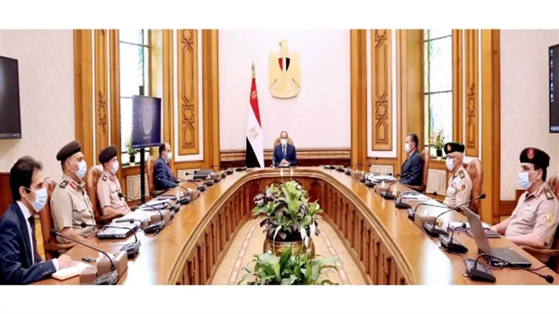 الرئيس يوجه بمواصلة جهود التنمية الشاملة فى شبه جزيرة سيناء