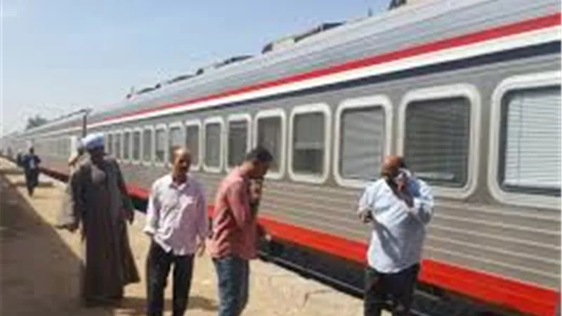 توقف حركة القطارات بمركز دشنا