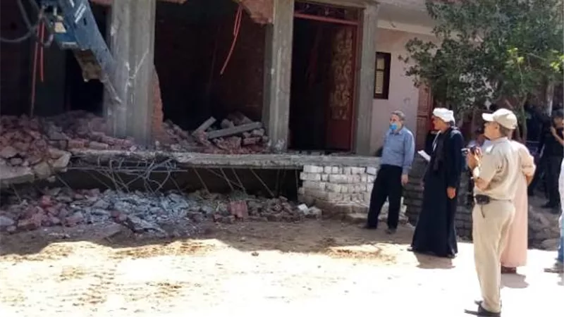 محافظ أسيوط: إزالة 26 حالة تعدي على أراضي أملاك دولة بمركز أبنوب