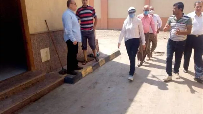 ريان تتفقد المحطات الوسيطة للقمامة فى القليوبية.. بالصور