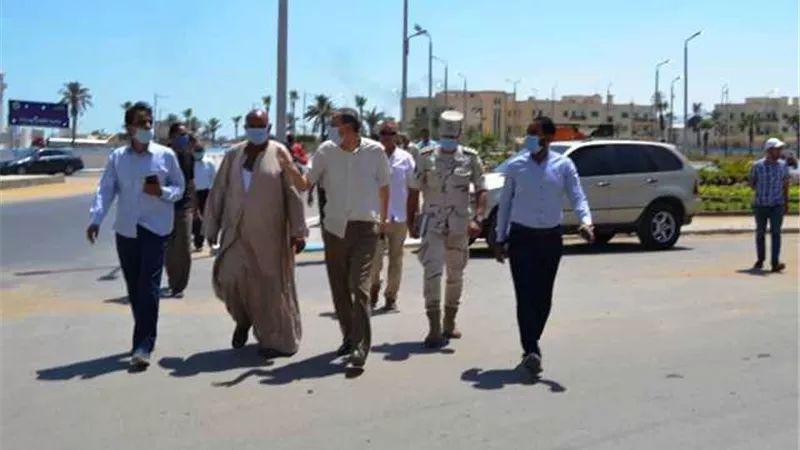 السكرتير العام يتابع أعمال مشروعات التطوير والمرافق والخدمات فى السويس.. بالصور