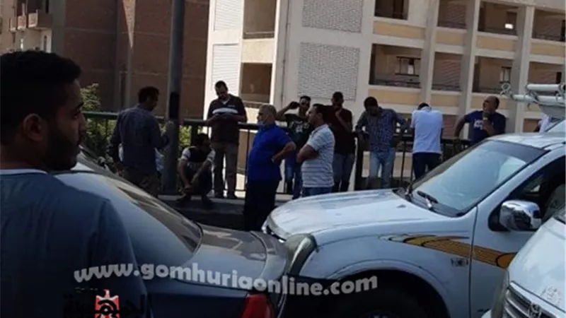 بالصور.. تكدس مروري اعلى دائري المريوطية اتجاة التجمع