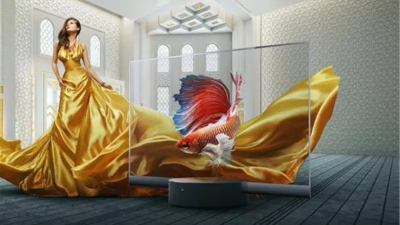 بتصميم مبتكر.. شاومي تفاجئ الأسواق بإطلاق أول تلفاز شفاف