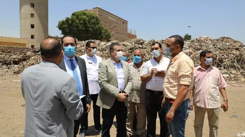 محافظ المنوفية : رفع 3 ملايين طن قمامة وانشاء محطات وسيطة وخط فرز ببركة السبع وتلا وقويسنا بتكلفة 260 مليون جنيه