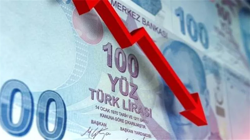 هبوط تاريخي لليرة التركية وعجز فى الميزانية قدره 4.02 مليار دولار