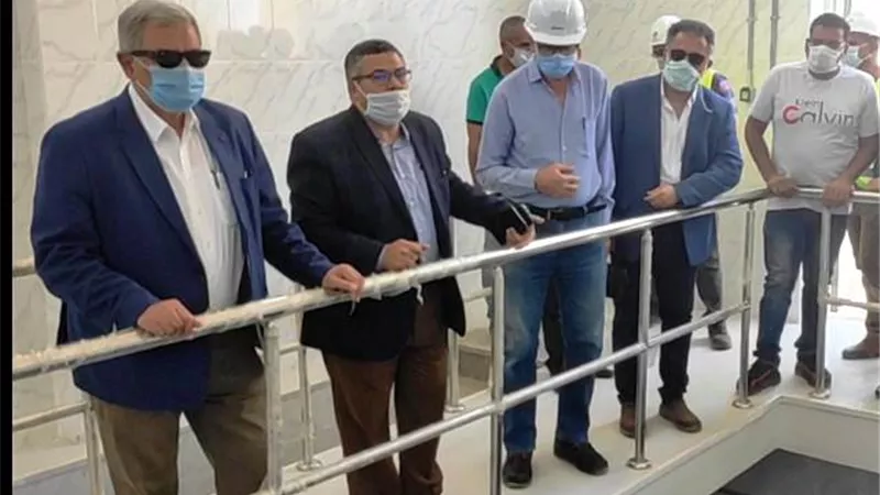 رئيس القابضة للمياه يتابع مشروع توسعات معالجة الصرف الصحى فى الأقصر.. بالصور