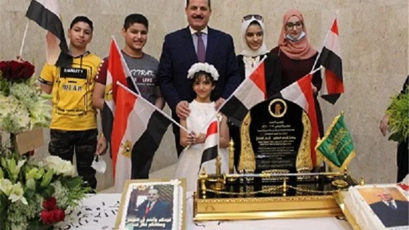 أبناء الجالية المصرية بالسعودية تختار العزازي أفضل شخصية لعامي 2019/2020