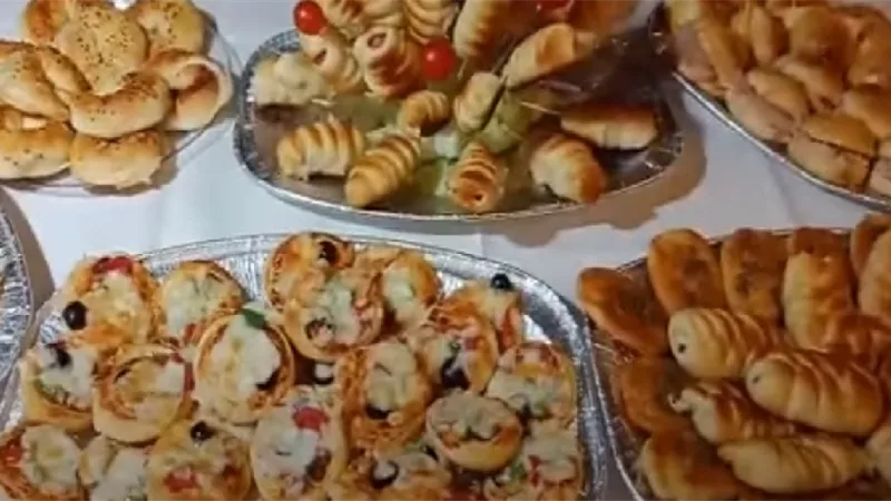 تشكيلة من المعجنات للحفلات وأعياد الميلاد لفاطمة ابو حاتى بالفيديو