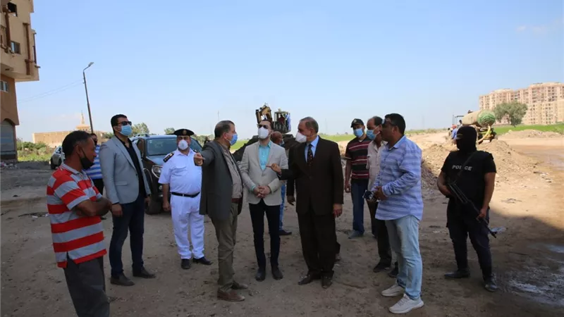 محاور جديدة حول مدينة كفرالشيخ