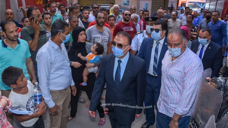 النيابة تصرح بدفن ضحية انهيارعقارى حارة الحشرات ببحرى صور
