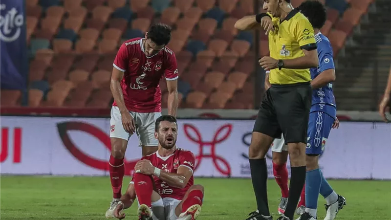 بعد اصابته أمام اسوان.. أشعة جديدة تحدد مدة غياب محمود متولي عن الاهلى