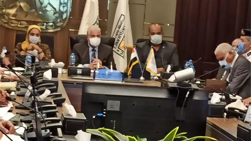زيادة التنمية الزراعية ومشروعات الاستثمار الزراعي بالمحافظة