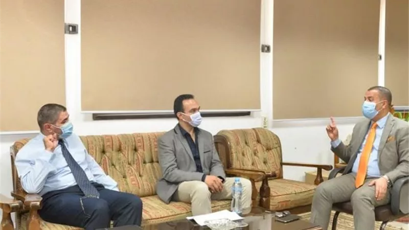 لجنة من وزارة التعليم العالى تتفقد اختبارات القدرات بجامعة أسيوط