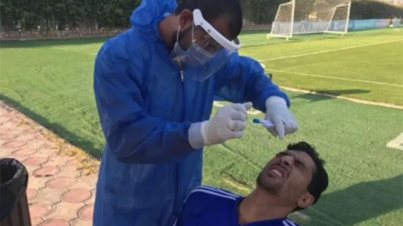 استعداداً للدورى.. لاعبو بيراميدز يجرون مسحة طبية قبل مواجهة سموحة