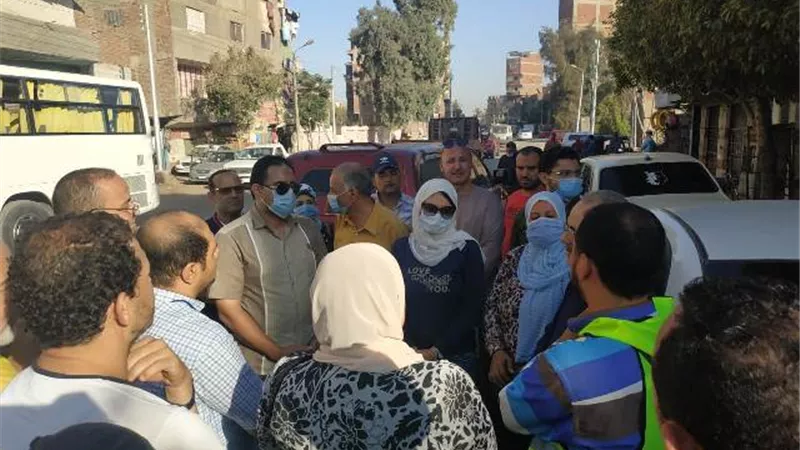 نائب محافظ القليوبية تتابع مبادرة شبابية لمواجهة تداعيات فيروس كورونا